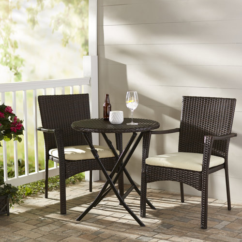 Three Posts Grampian 3 Piece Bistro Set & Reviews | Wayfair